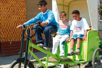 Kinderhilfe Rumänien - Einrichtungen - Fahrradwerkstatt und Rikscha-Werkstatt: